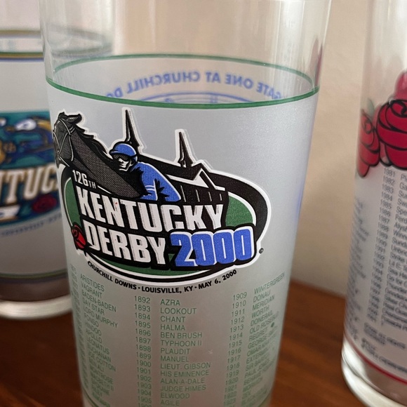 Kentucky Derby Mint Julep Glass Churchill Downs Lot Of 6 1997-2008 - Picture 5 of 7